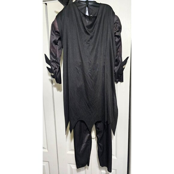 Batman Kids Muscle Costume 8-10 The Dark Knight Trilogy DC Comics Halloween Boys - Picture 4 of 8